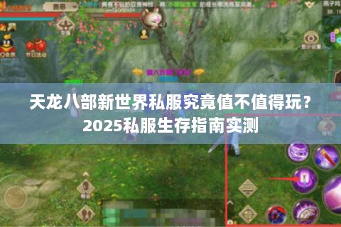 天龙八部新世界私服究竟值不值得玩?2025私服生存指南实测 天龙八部新世界私服究竟值不值得玩?2025私服生存指南实测