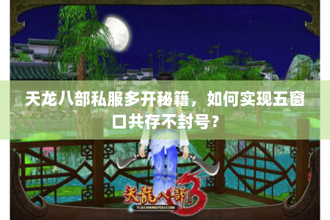 天龙八部私服多开秘籍，如何实现五窗口共存不封号？