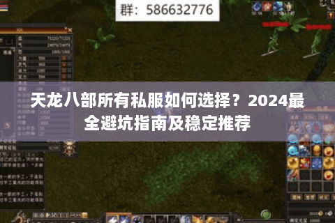 天龙八部所有私服如何选择?2024最全避坑指南及稳定推荐 天龙八部所有私服如何选择?2024最全避坑指南及稳定推荐