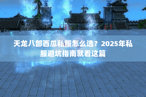 天龙八部西瓜私服怎么选？2025年私服避坑指南就看这篇
