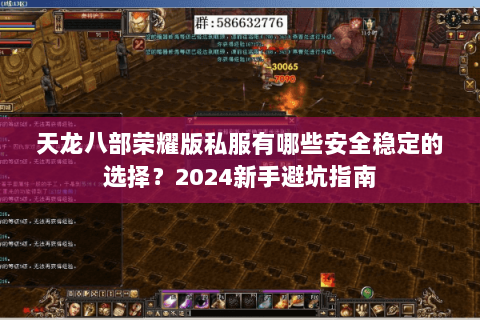 天龙八部荣耀版私服有哪些安全稳定的选择?2024新手避坑指南 天龙八部荣耀版私服有哪些安全稳定的选择?2024新手避坑指南