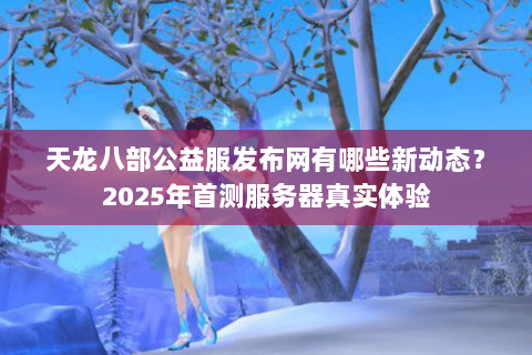 天龙八部公益服发布网有哪些新动态？2025年首测服务器真实体验