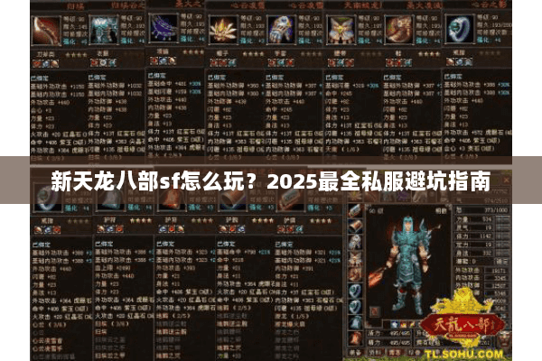 新天龙八部sf怎么玩?2025最全私服避坑指南 新天龙八部sf怎么玩?2025最全私服避坑指南