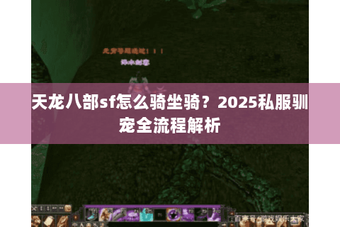 天龙八部sf怎么骑坐骑？2025私服驯宠全流程解析