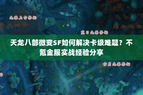 天龙八部微变SF如何解决卡级难题?不氪金服实战经验分享 天龙八部微变SF如何解决卡级难题?不氪金服实战经验分享