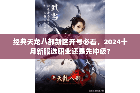 经典天龙八部新区开号必看，2024十月新服选职业还是先冲级？