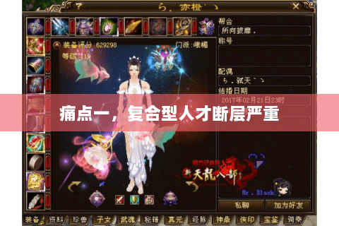 痛点一，复合型人才断层严重