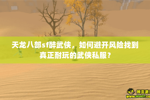 天龙八部sf醉武侠,如何避开风险找到真正耐玩的武侠私服? 天龙八部sf醉武侠,如何避开风险找到真正耐玩的武侠私服?