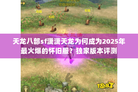 天龙八部sf潇潇天龙为何成为2025年最火爆的怀旧服?独家版本评测 天龙八部sf潇潇天龙为何成为2025年最火爆的怀旧服?独家版本评测