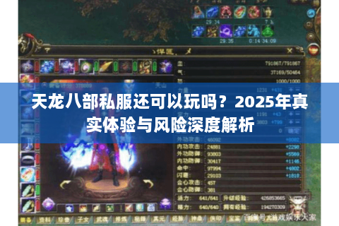 天龙八部私服还可以玩吗?2025年真实体验与风险深度解析 天龙八部私服还可以玩吗?2025年真实体验与风险深度解析