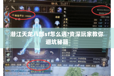 潜江天龙八部sf怎么选?资深玩家教你避坑秘籍 潜江天龙八部sf怎么选?资深玩家教你避坑秘籍