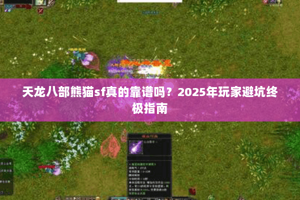 天龙八部熊猫sf真的靠谱吗?2025年玩家避坑终极指南 天龙八部熊猫sf真的靠谱吗?2025年玩家避坑终极指南