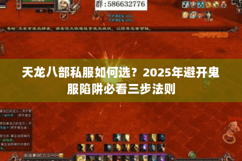 天龙八部私服如何选?2025年避开鬼服陷阱必看三步法则 天龙八部私服如何选?2025年避开鬼服陷阱必看三步法则