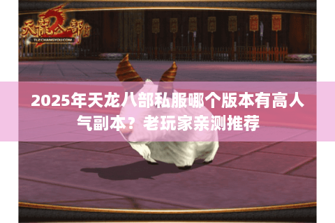 2025年天龙八部私服哪个版本有高人气副本？老玩家亲测推荐