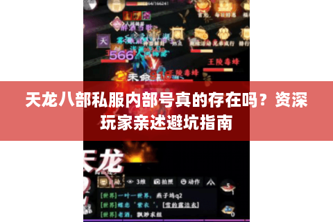 天龙八部私服内部号真的存在吗?资深玩家亲述避坑指南 天龙八部私服内部号真的存在吗?资深玩家亲述避坑指南