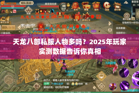 天龙八部私服人物多吗？2025年玩家实测数据告诉你真相