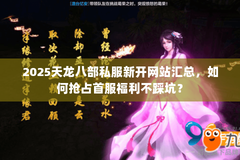 2025天龙八部私服新开网站汇总，如何抢占首服福利不踩坑？