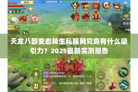 天龙八部变态转生私服网究竟有什么吸引力？2025最新实测报告
