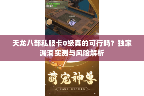 天龙八部私服卡0级真的可行吗?独家漏洞实测与风险解析 天龙八部私服卡0级真的可行吗?独家漏洞实测与风险解析