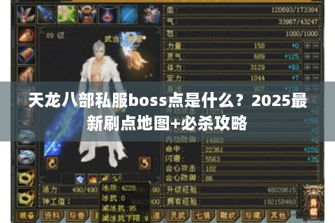 天龙八部私服boss点是什么?2025最新刷点地图+必杀攻略 天龙八部私服boss点是什么?2025最新刷点地图+必杀攻略