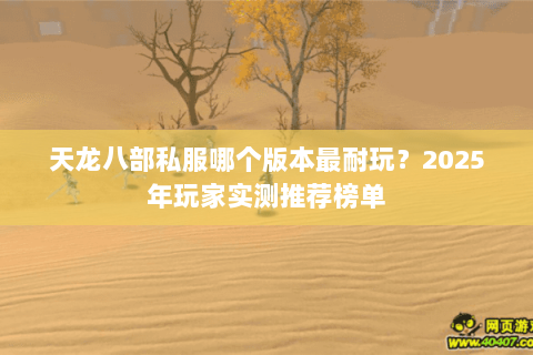 天龙八部私服哪个版本最耐玩?2025年玩家实测推荐榜单 天龙八部私服哪个版本最耐玩?2025年玩家实测推荐榜单