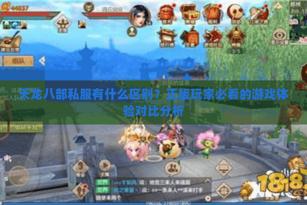 天龙八部私服有什么区别?正版玩家必看的游戏体验对比分析 天龙八部私服有什么区别?正版玩家必看的游戏体验对比分析