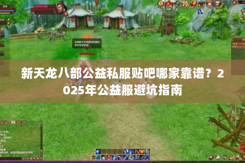新天龙八部公益私服贴吧哪家靠谱？2025年公益服避坑指南