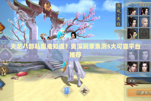 天龙八部私服谁知道？资深玩家亲测5大可靠平台推荐