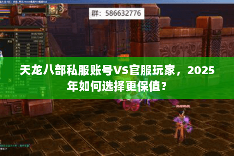 天龙八部私服账号VS官服玩家，2025年如何选择更保值？