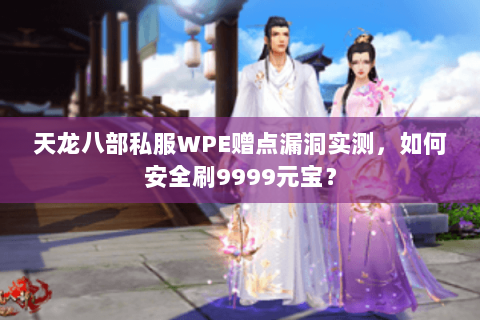 天龙八部私服WPE赠点漏洞实测,如何安全刷9999元宝? 天龙八部私服WPE赠点漏洞实测,如何安全刷9999元宝?