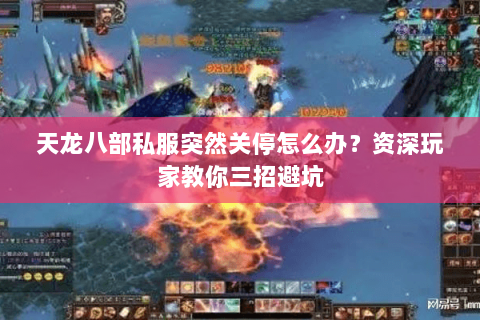天龙八部私服突然关停怎么办？资深玩家教你三招避坑