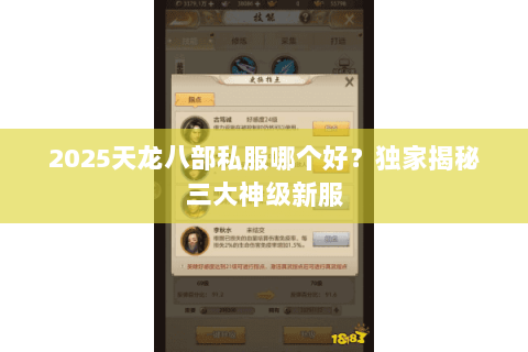 2025天龙八部私服哪个好？独家揭秘三大神级新服