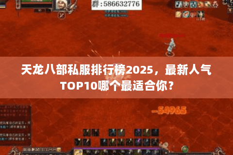 天龙八部私服排行榜2025，最新人气TOP10哪个最适合你？
