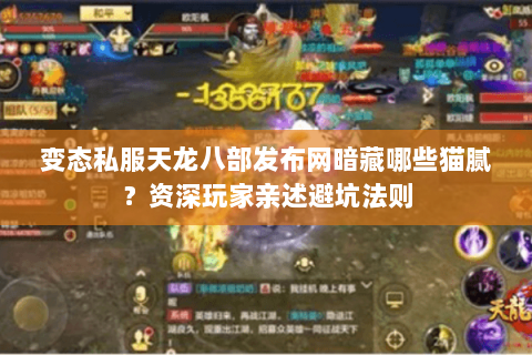 变态私服天龙八部发布网暗藏哪些猫腻?资深玩家亲述避坑法则 变态私服天龙八部发布网暗藏哪些猫腻?资深玩家亲述避坑法则
