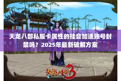 天龙八部私服卡属性的挂会加速账号封禁吗？2025年最新破解方案