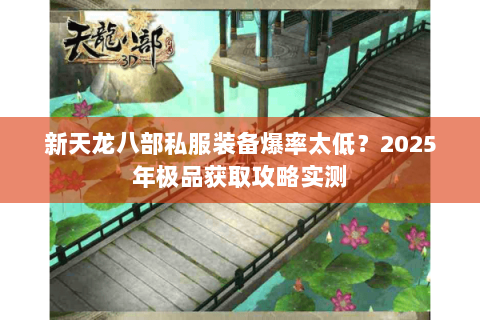 新天龙八部私服装备爆率太低?2025年极品获取攻略实测 新天龙八部私服装备爆率太低?2025年极品获取攻略实测