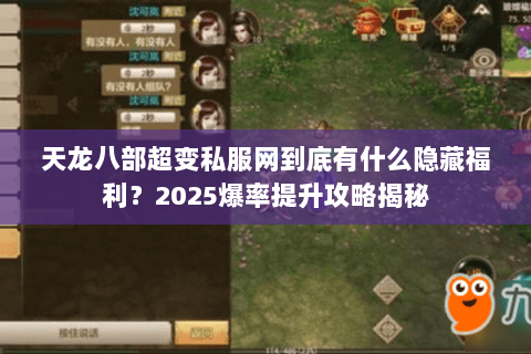 天龙八部超变私服网到底有什么隐藏福利?2025爆率提升攻略揭秘 天龙八部超变私服网到底有什么隐藏福利?2025爆率提升攻略揭秘