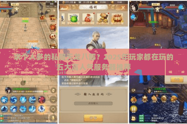 求个人多的私服天龙八部？2025年玩家都在玩的五大高人气服务器推荐