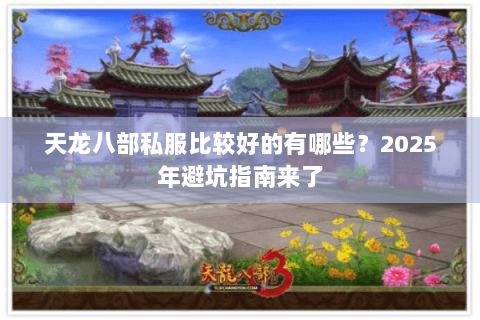 天龙八部私服比较好的有哪些？2025年避坑指南来了