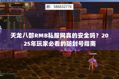 天龙八部RMB私服网真的安全吗？2025年玩家必看的防封号指南