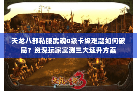 天龙八部私服武魂0级卡级难题如何破局?资深玩家实测三大速升方案 天龙八部私服武魂0级卡级难题如何破局?资深玩家实测三大速升方案