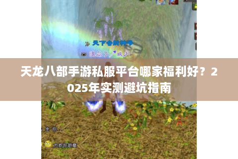 天龙八部手游私服平台哪家福利好?2025年实测避坑指南 天龙八部手游私服平台哪家福利好?2025年实测避坑指南