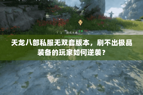 天龙八部私服无双套版本,刷不出极品装备的玩家如何逆袭? 天龙八部私服无双套版本,刷不出极品装备的玩家如何逆袭?