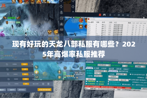 现有好玩的天龙八部私服有哪些？2025年高爆率私服推荐