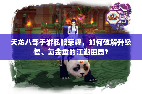天龙八部手游私服荣耀,如何破解升级慢、氪金重的江湖困局? 天龙八部手游私服荣耀,如何破解升级慢、氪金重的江湖困局?