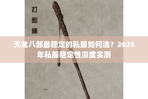 天龙八部最稳定的私服如何选?2025年私服稳定性深度实测 天龙八部最稳定的私服如何选?2025年私服稳定性深度实测