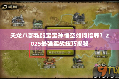 天龙八部私服宝宝孙悟空如何培养？2025最强实战技巧揭秘