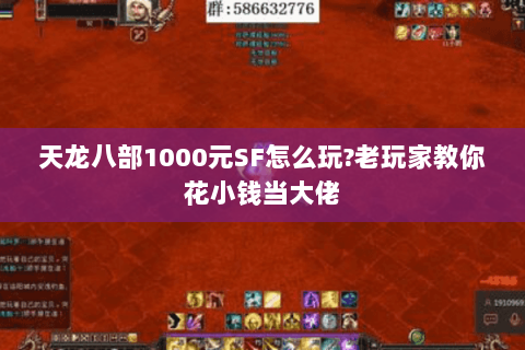天龙八部1000元SF怎么玩?老玩家教你花小钱当大佬