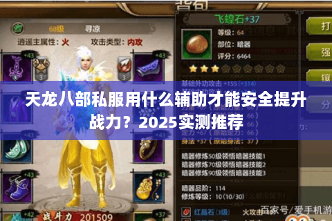 天龙八部私服用什么辅助才能安全提升战力?2025实测推荐 天龙八部私服用什么辅助才能安全提升战力?2025实测推荐