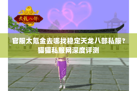 官服太氪金去哪找稳定天龙八部私服？猫猫私服网深度评测